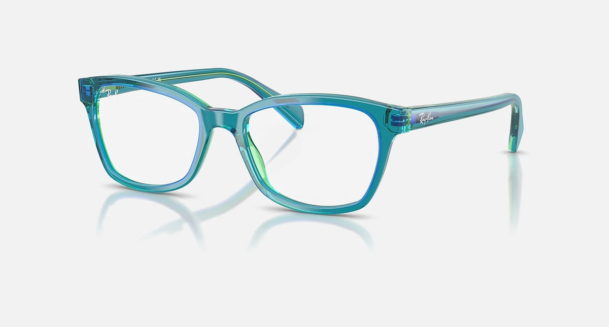 RY1591 / Polished Transparent Blue & Green(3996) / 46-16-125