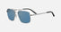 SS5540 / Shiny Silver / Polarized Petrol Blue (002) / 56-15-145