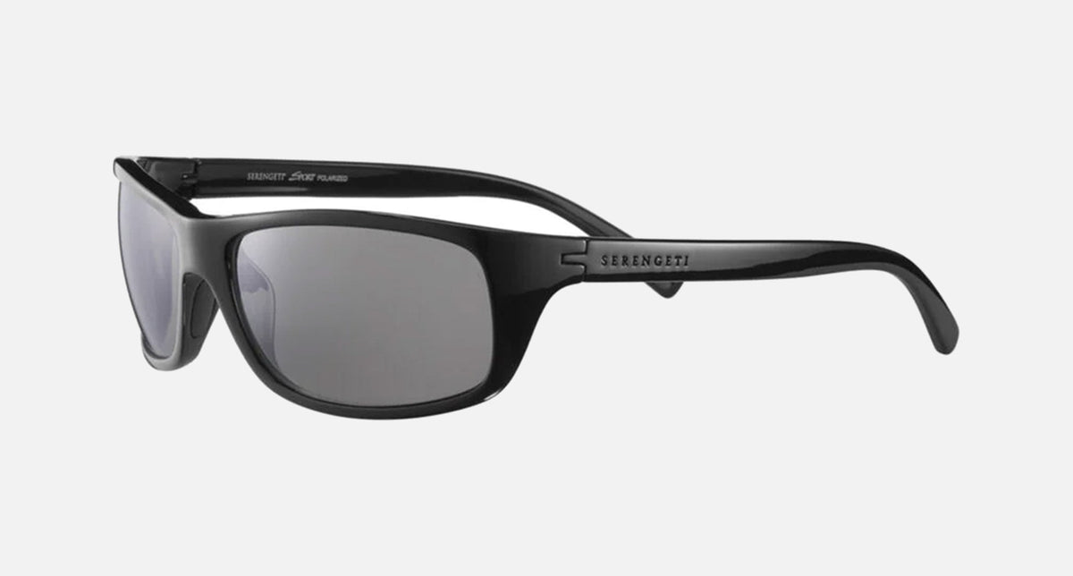 SS0090 / Shiny Black / Polarized Smoke (003) / 62-16-125