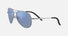 8547 / Shiny Silver / Polarized 555nm Blue (006) / 59-13-135