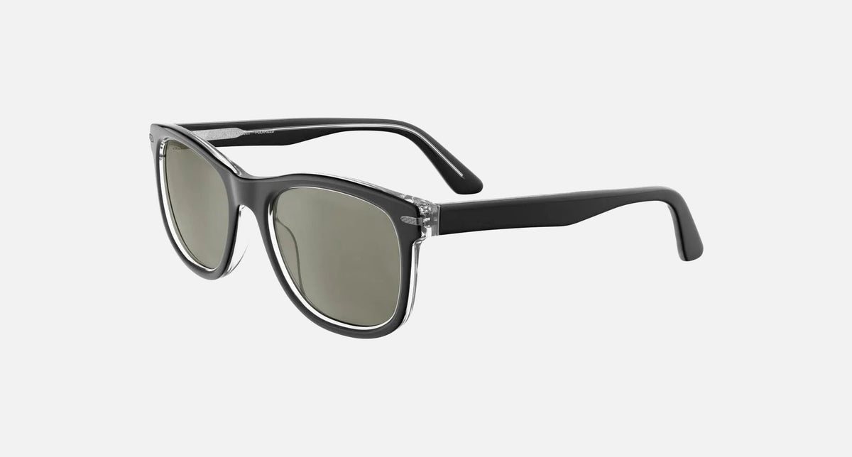 SS7450 / Shiny Black / Polarized 555nm (001) / 54-24-145