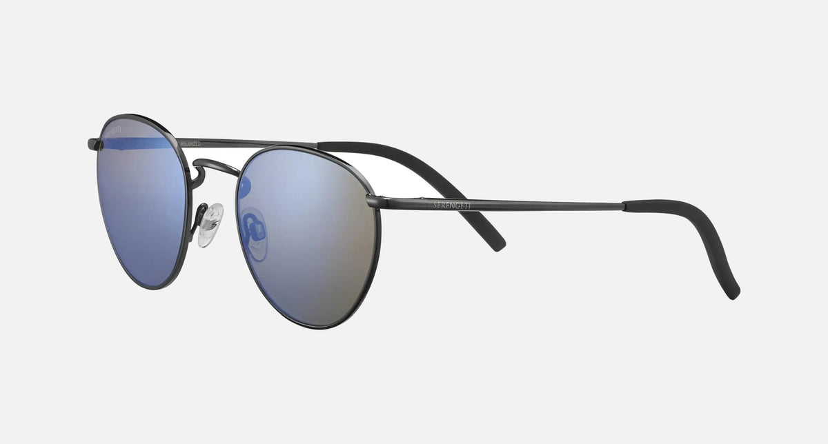 8926 / Shiny Dark Gunmetal / Polarized 555nm Blue (002) / 50-21-140