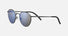8926 / Shiny Dark Gunmetal / Polarized 555nm Blue (002) / 50-21-140