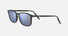 8931 / Shiny Black / Polarized 555nm Blue (002) / 57-18-145