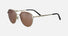 SS5550 / Shiny Light Gold / Polarized Driver (001) / 56-15-145