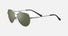 SS5990 / Shiny Gunmetal / Polarized 555nm (001) / 58-18-145