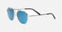 SS5330 / Shiny Silver / Polarized 555nm Blue (003) / 54-18-145