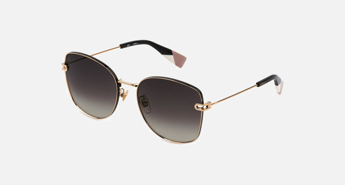 SFU457 / Shiny Rose Gold with Black Parts(0301) / 58-18-140