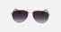 SPLR77 / Grey Gradient/Shiny gold and black(0300) / 59-15-150