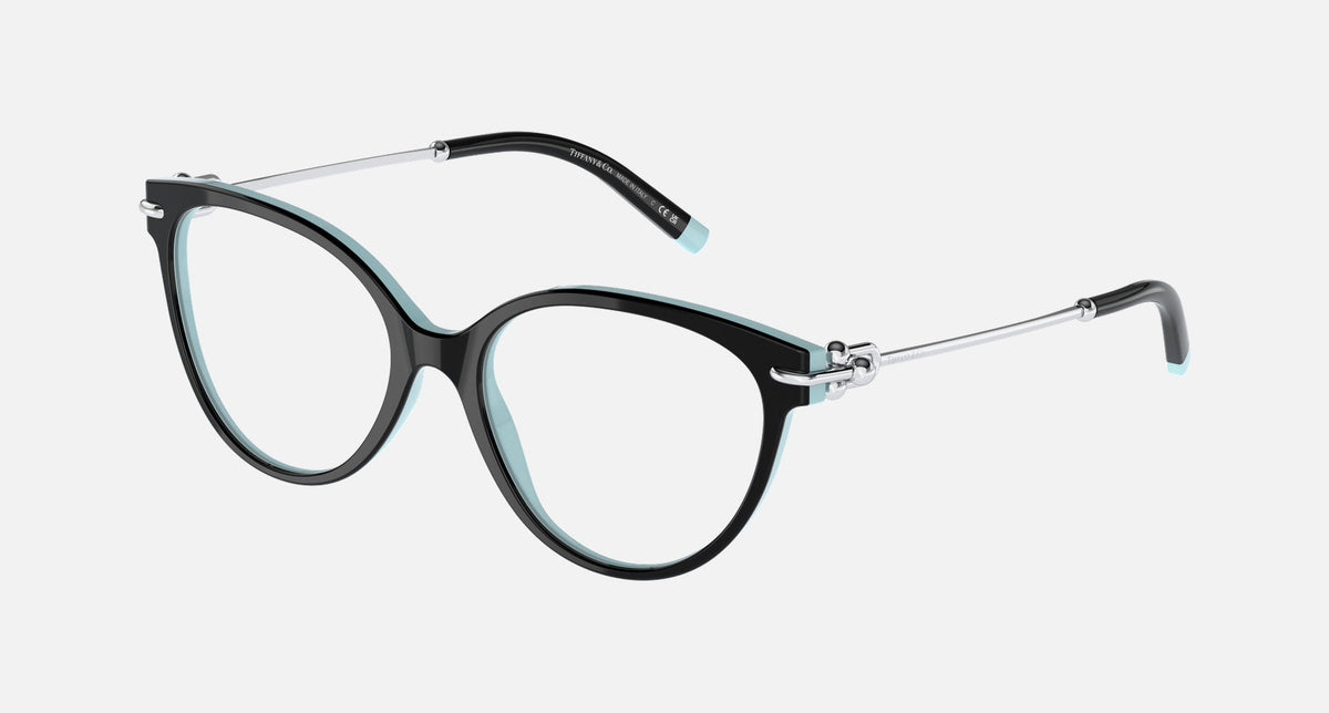 TF2217 / Black On Tiffany Blue (8055) / 53 mm eye