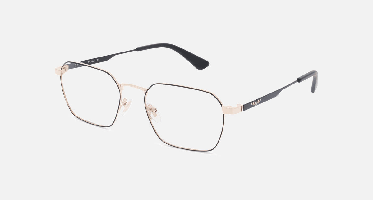 UPLP10 / Grey-Green/Shiny Rose Gold With Shiny Black Parts(302P) / 54-19-145