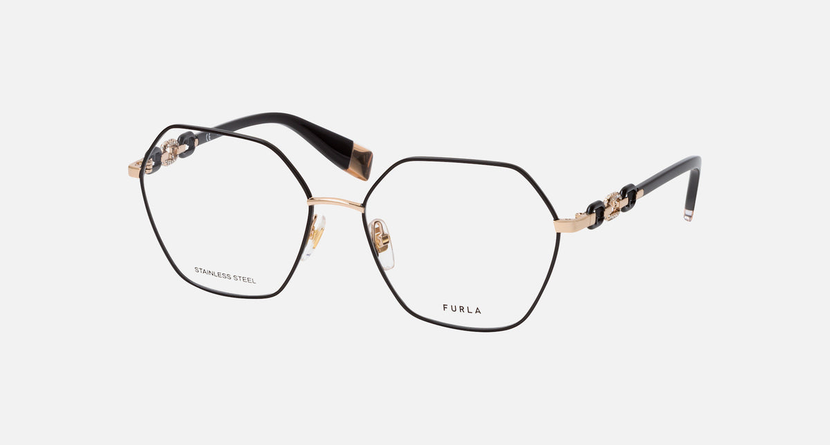 VFU542S / Shiny Rose Gold with Black Parts(0301) / 54-16-135