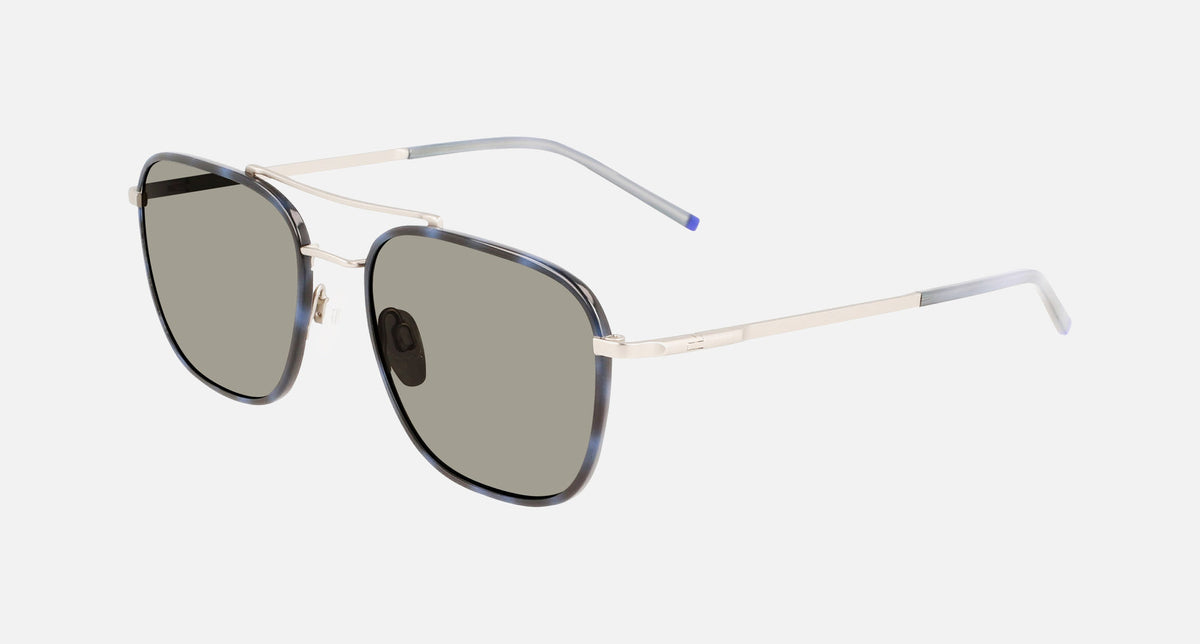 ZS22108S / Navy Tortoise/Silver(460) / 55-19-145