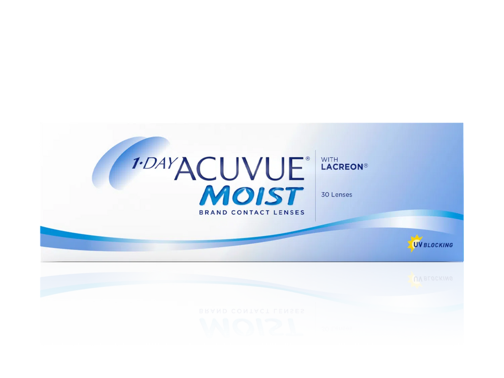 Acuvue 1-Day Moist pack of 30 contact lenses
