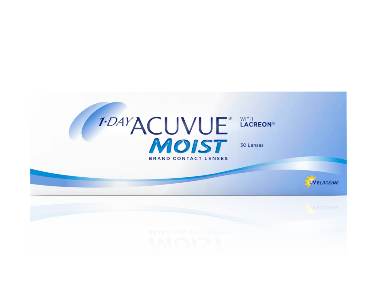 Acuvue 1-Day Moist pack of 30 contact lenses