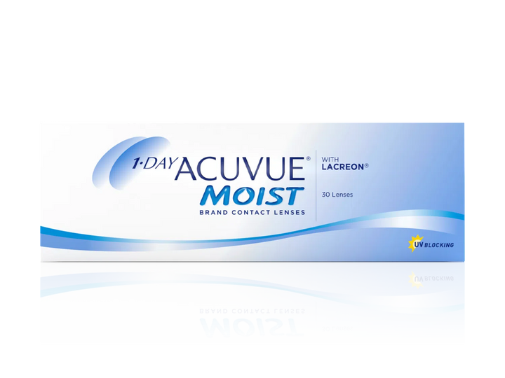 Acuvue 1-Day Moist pack of 30 contact lenses