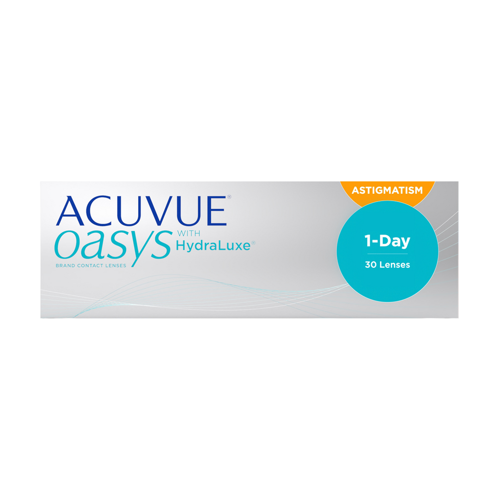 Acuvue Oasys 1-Day with HydraLuxe for Astigmatism pack of 30 contact lenses