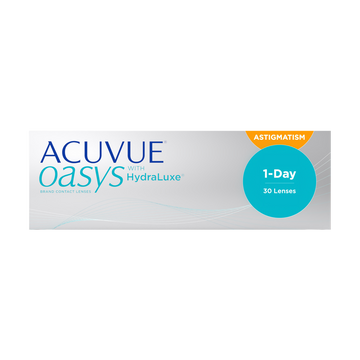 Acuvue Oasys 1-Day with HydraLuxe for Astigmatism pack of 30 contact lenses