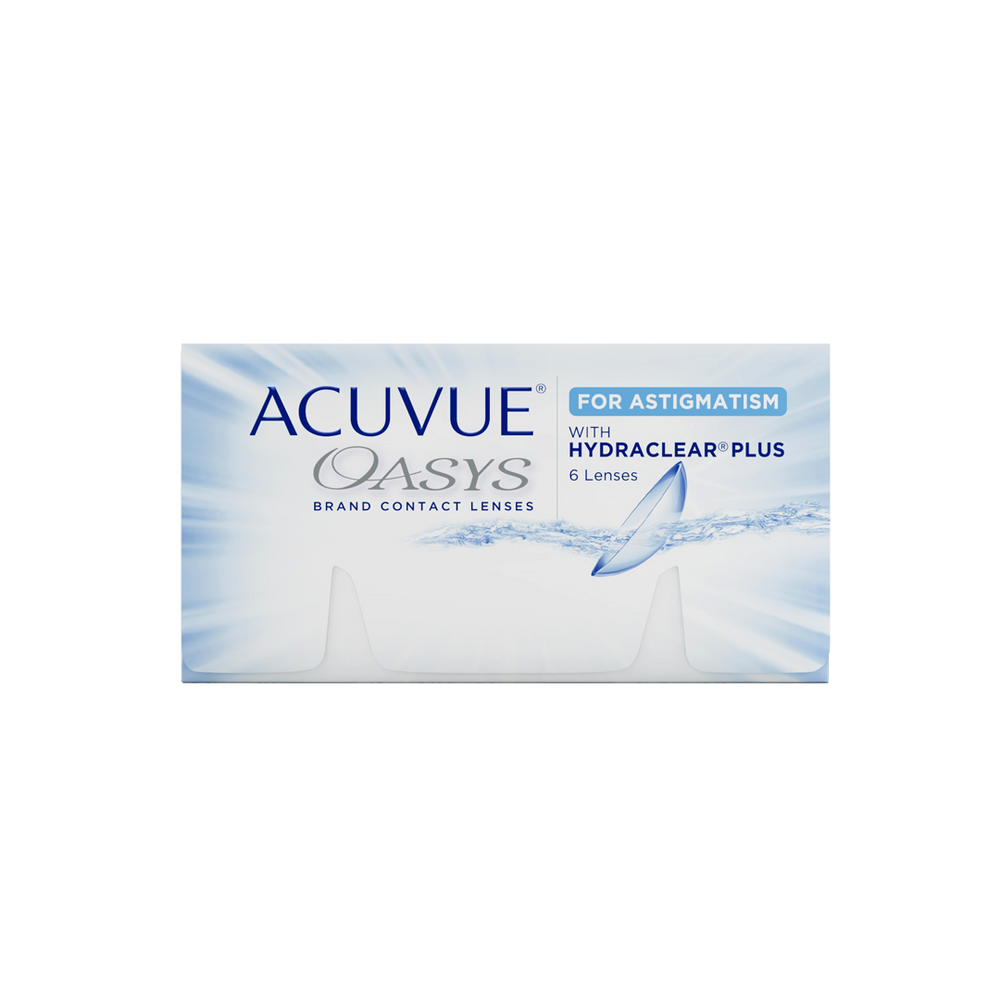 Acuvue Oasys for Astigmatism pack of 6 contact lenses