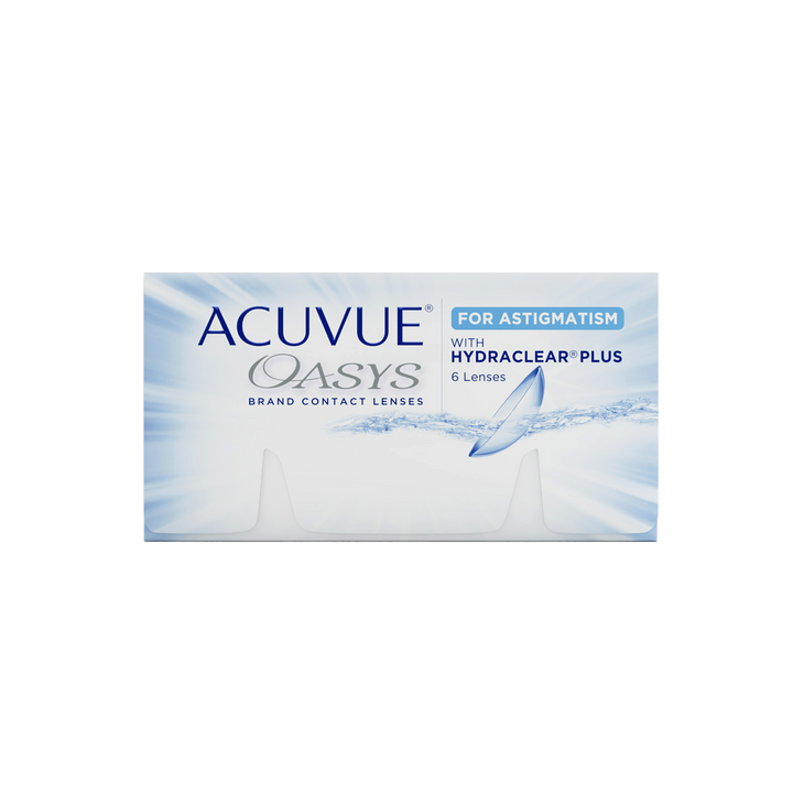 Acuvue Oasys for Astigmatism pack of 6 contact lenses