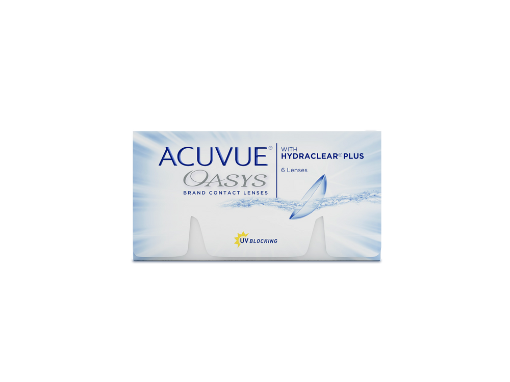 Acuvue Oasys with Hydraclear Plus pack of 6 contact lenses