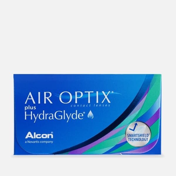 Air Optix Plus HydraGlyde pack of 6 contact lenses
