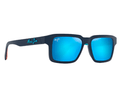 B635-03-Maui Jim Kahiko / Matte Dark Blue/Blue Hawaii / 53-16-145
