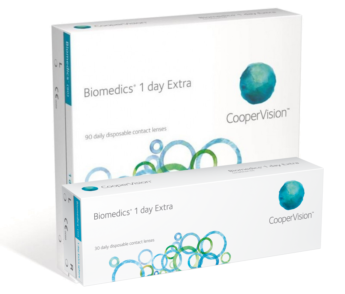 Biomedics 1 day Extra 120pk