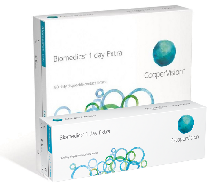 Biomedics 1 day Extra 120pk