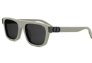 CD ICON S3F-DIOR MAN / Shiny Transparent Khaki/Green Organic(78A0) / 57-19-145