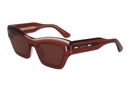 CK23503S-Calvin Klein / Transparent Dark Brown/Brown(601) / 54-20-145