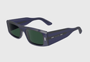 CK23537S-Calvin Klein / Transparent Indigo Blue/Dark Green(400) / 52-20-145