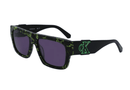 CKJ23654S-Calvin Klein Jeans / Black Green/Purple(079) / 56-17-140