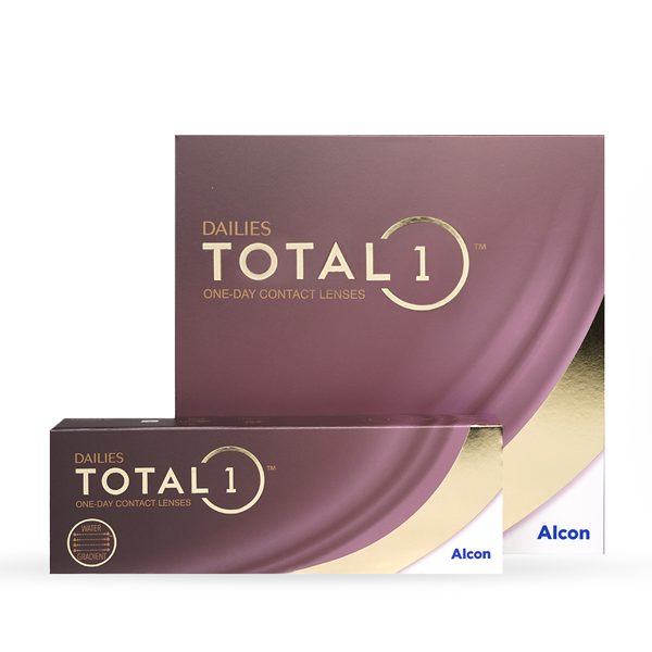 DAILIES TOTAL1 daily disposable contact lenses packaging