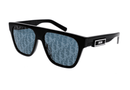 DIOR B23 S3I-DIOR MAN / Black/Blue(10B8) / 57-13-145
