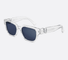 DIOR OBLIQUE S1I-DIOR MAN / Transparent/Blue(85B0) / 53-19-145