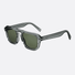 DIORBLACKSUIT S15I-DIOR MAN / Transparent Grey/Green(45C0) / 52-19-145