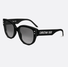 DIORPACIFIC B2F-DIOR WOMAN / Shiny Black/Grey(10A1) / 55-19-140