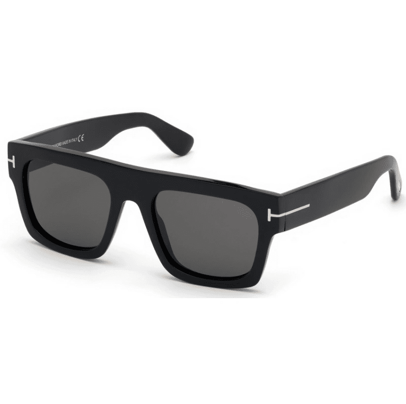 FT0711-Tomford Fausto / Shiny Black/Grey(01A) / 53-20-145