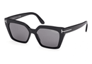 FT1030-Tomford Winona / Shiny Black/Grey Polorized(01D) / 53-15-140