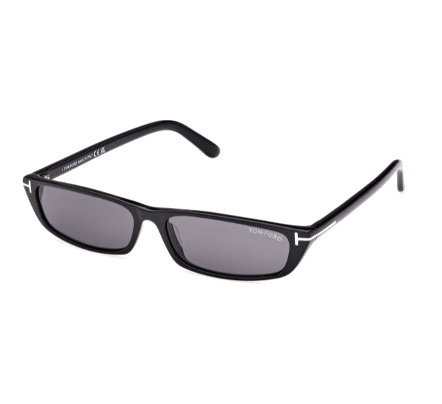 FT1058-Tomford Alejandro / Shiny Black/Dark Grey(01A) / 59-15-140