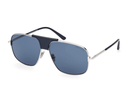 FT1096-Tomford Tex / Shiny Palladium Silver/Dark Blue(16V) / 62-13-140