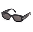 FT1187-Tomford Cielle / Shiny Black/Smoke(01A) / 52-20-140