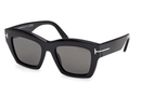 FT1191-Tomford Luna / Shiny Black/Smoke Polorized(01D) / 52-19-140
