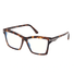 FT5964-B-Tomford / Dark Havana/Blue Block(052) / 54-23-145