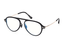 FT5972-B-Tomford / Matte Black Gold/Blue Block(002) / 54-17-145