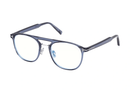 FT5982-B-Tomford / Shiny Blue/Blue Block(090) / 52-20-140