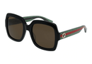 GG0036SN-Gucci / Black/Brown Shiny(002) / 54-22-140