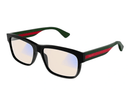 GG0340S Gucci / Black Green/Yellow Shiny(011) / 58-17-150