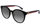 GG0416SK Gucci / Black/Multicolor/Grey Gradient(001) / 55-20-145